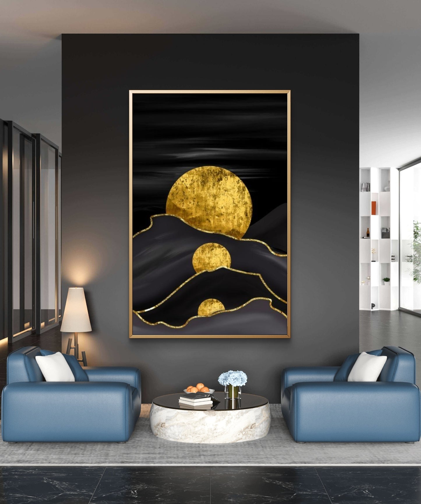 Rising moon