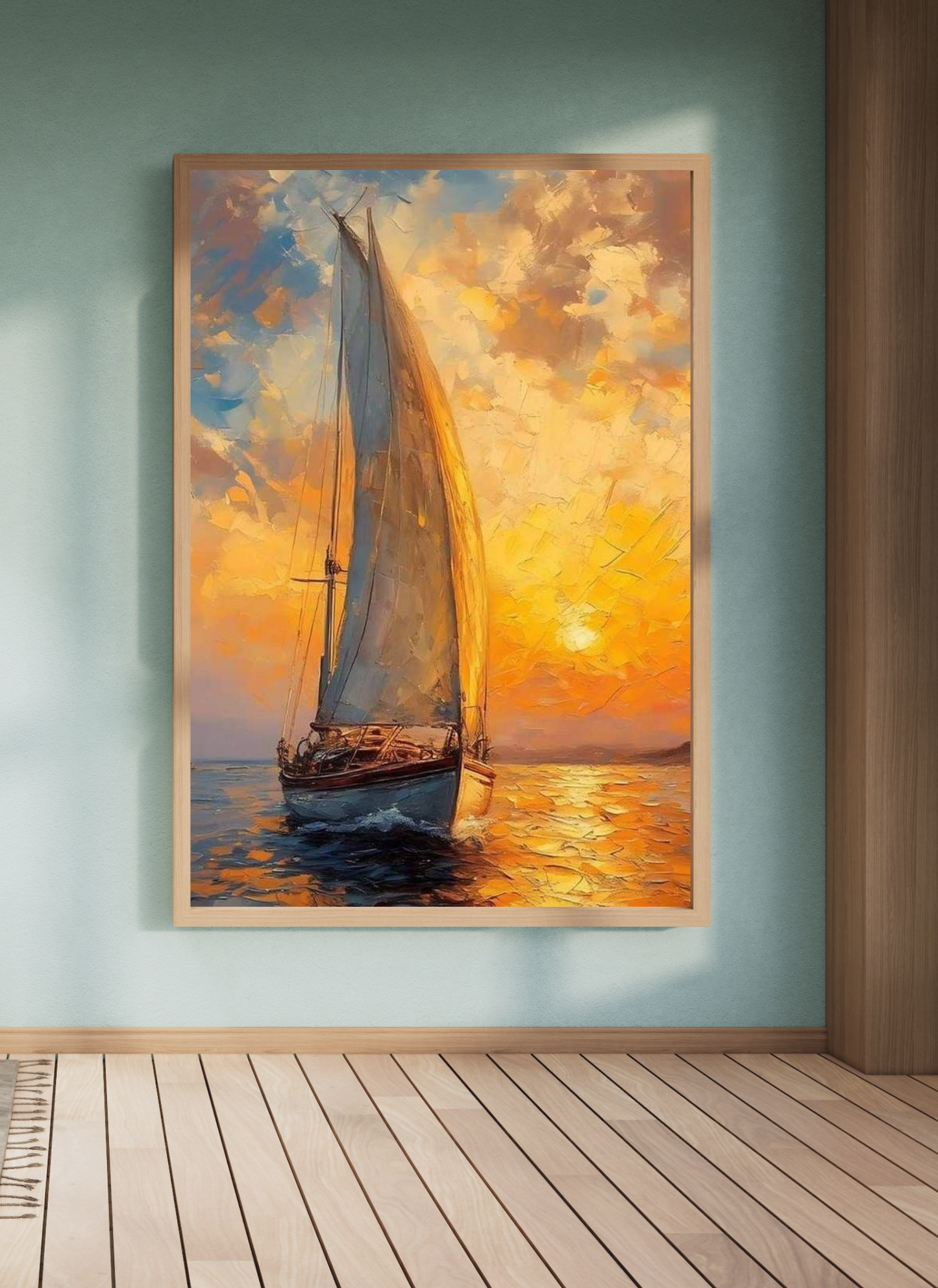 Orange in the Sea